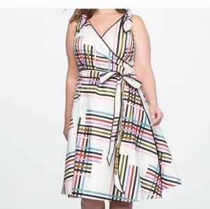 Eloquii multi color dress